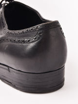 Made in England John Lobb Bespoke Semi brogue Oxford Shoes