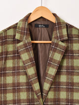 【2色展開】Meridian チェック柄 テーラードジャケット