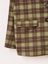 【2色展開】Meridian チェック柄 テーラードジャケット