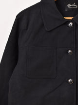 【2色展開】Meridian フェイクスエード カバーオールジャケット