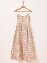 【2色展開】Emerald Motel カラフル刺繍 キャミソールワンピース