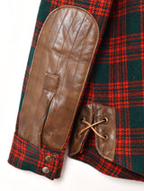 チェック柄 ジャケット パンツ W37 セットアップ