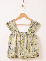 Meridian 花柄 バルーン キャミソール