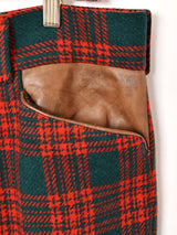 チェック柄 ジャケット パンツ W37 セットアップ