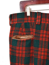 チェック柄 ジャケット パンツ W37 セットアップ