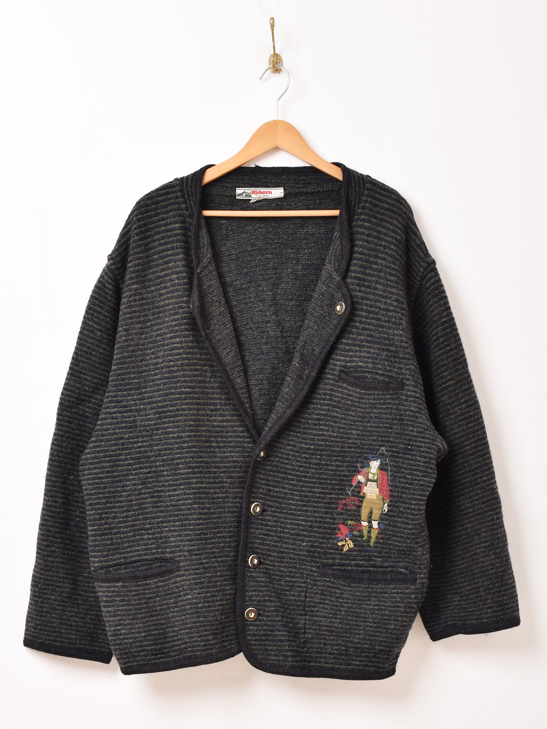 刺繍入り チロルカーディガン – 古着屋Top of the Hillのネット通販サイト