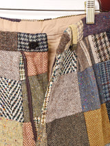 アイルランド製 パッチワーク ジョガーパンツ