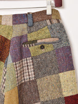 アイルランド製 パッチワーク ジョガーパンツ