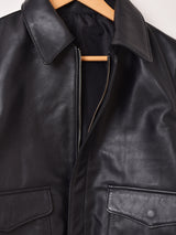 Backers ラムレザー A-2タイプ フライトジャケット