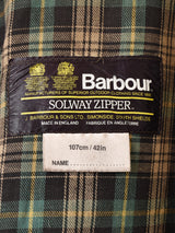 1983’s Barbour "SOLWAY ZIPPER" Waxed Jacket
