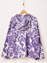 【2色展開】Backers 総柄 ウッドストック アノラックパーカー