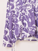 【2色展開】Backers 総柄 ウッドストック アノラックパーカー