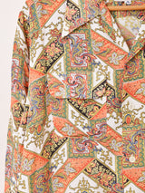 40's〜50's "BIRD OF PARADISE" Open Collar Shirt