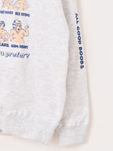 【2色展開】 プリント スウェットシャツ「Sexy Girl」