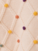 Elcamino ポンポンデザイン セーター