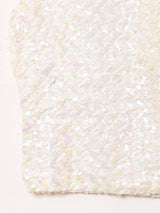 スパンコール ノースリーブ トップス