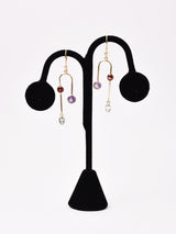 ストーン ダングル ピアス