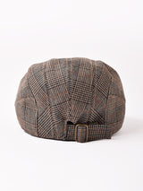 【2色展開】グレンチェック柄 ハンチング