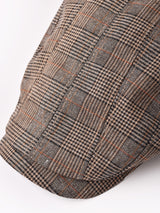 【2色展開】グレンチェック柄 ハンチング