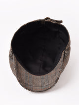 【2色展開】グレンチェック柄 ハンチング