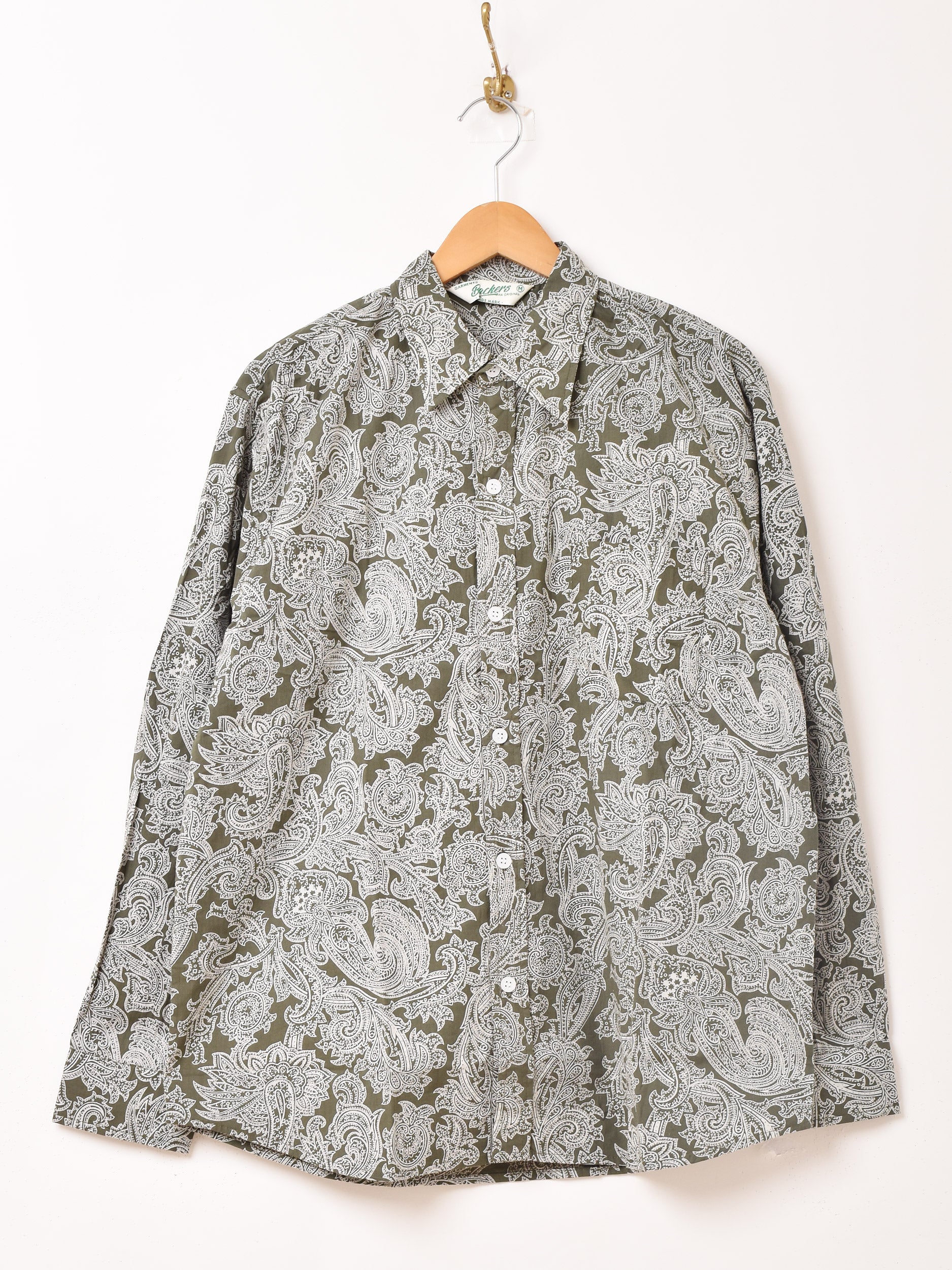 D&G ペイズリー柄 長袖シャツ 48 D&G ペイズリー柄 長袖シャツ 48