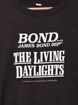 80's JAMES BOND 007 プリントTシャツ