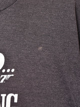 80's JAMES BOND 007 プリントTシャツ