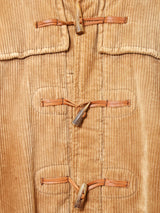 フード付き コーデュロイ ダッフルコート