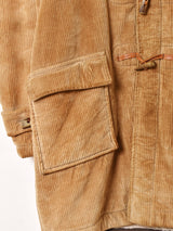 フード付き コーデュロイ ダッフルコート