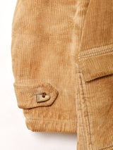 フード付き コーデュロイ ダッフルコート