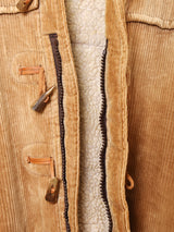 フード付き コーデュロイ ダッフルコート