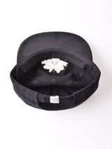 【2色展開】刺繍入り コットンキャップ 「SEASON」