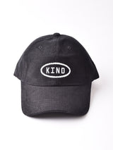 【2色展開】刺繍入り コーデュロイキャップ 「KIND」
