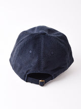 【2色展開】刺繍入り コーデュロイキャップ 「BOSTON」