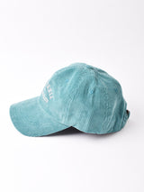 【2色展開】刺繍入り コーデュロイキャップ 「CALIFORNIA」