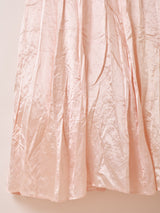 80's Made in USA ”GUNNE SAX” サテン レース ロングドレス