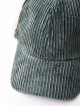 【3色展開】コーデュロイ フェイクファー イヤーマフキャップ