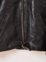 40's〜 Euro Leather Jacket