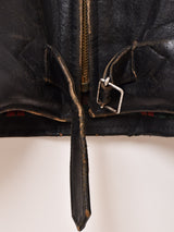 40's〜 Euro Leather Jacket