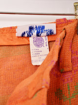 花柄 ジャケット パンツ W28 セットアップ