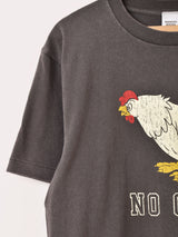 【2色展開】Backers プリントTシャツ「NO CAGE」