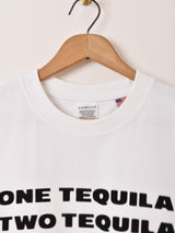 【2色展開】 プリントTシャツ「TEQUILA」