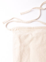 プリント ワークエプロン 「A real cigarette」