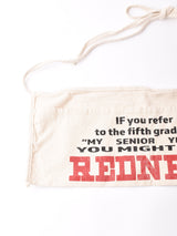 プリント ワークエプロン 「REDNECK」