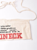 プリント ワークエプロン 「REDNECK」