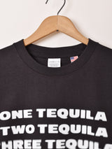 【2色展開】 プリントTシャツ「TEQUILA」