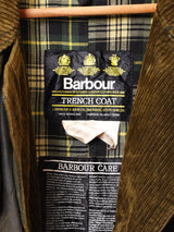 1990's Barbour ”TRENCH COAT”