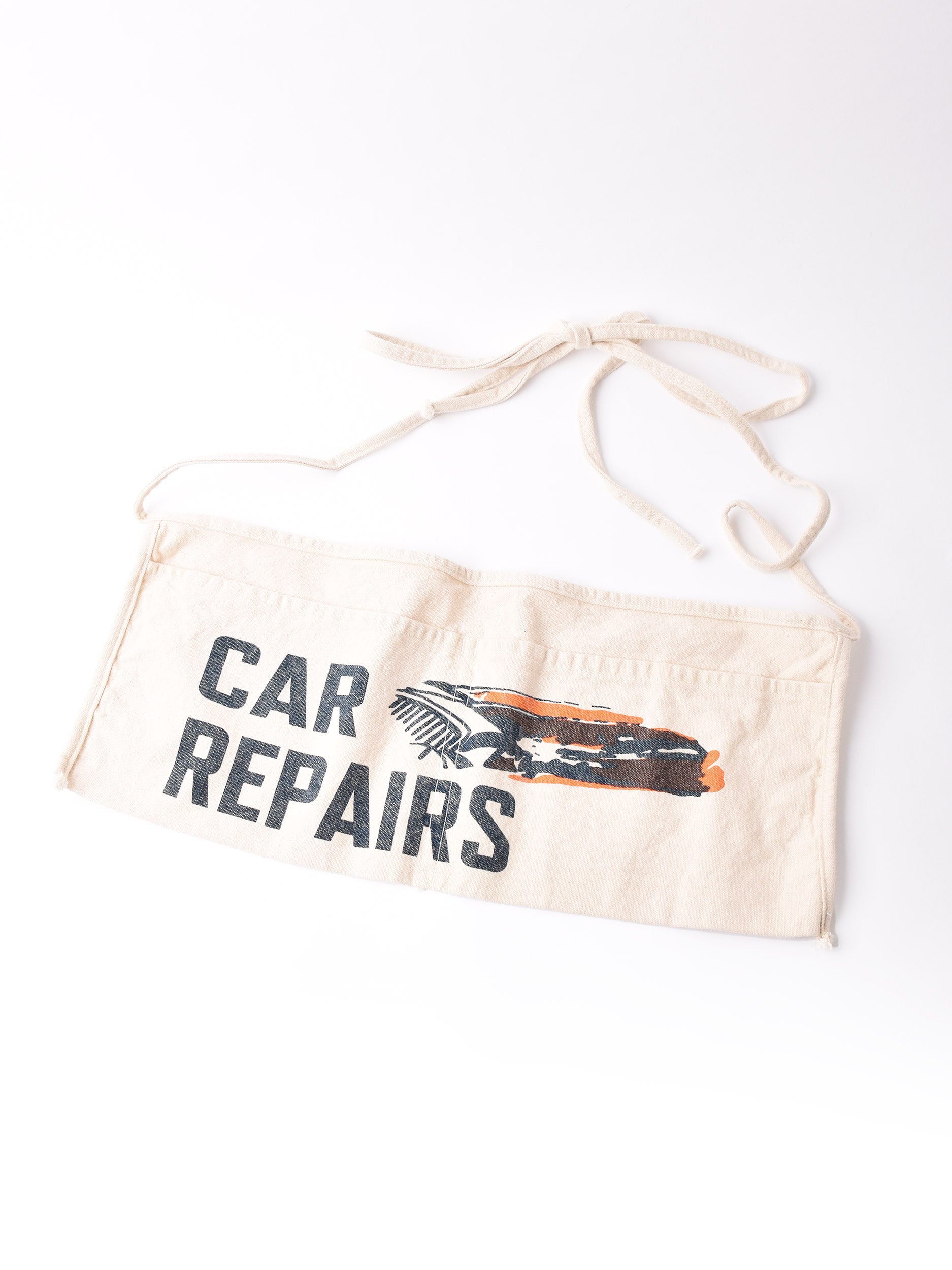 プリント ワークエプロン 「CAR REPAIRS」 – 古着屋Top of the Hillの