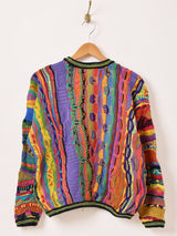 90's "COOGI" 3D Cotton Knit Sweater
