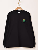 【2色展開】 ワンポイント ロングスリーブTシャツ「HIGHER VIBES」